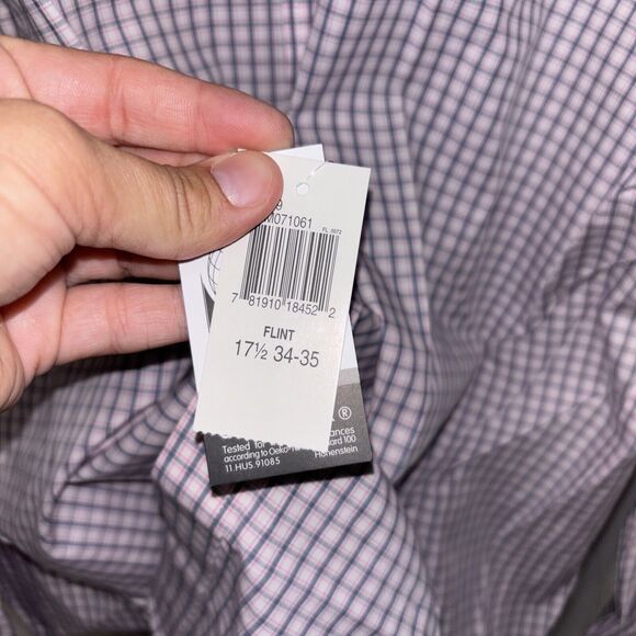 Mens Size 17 1/2 34-35 Michael Kors Slim Fit Button Down Shirt NWT - Picture 3 of 5